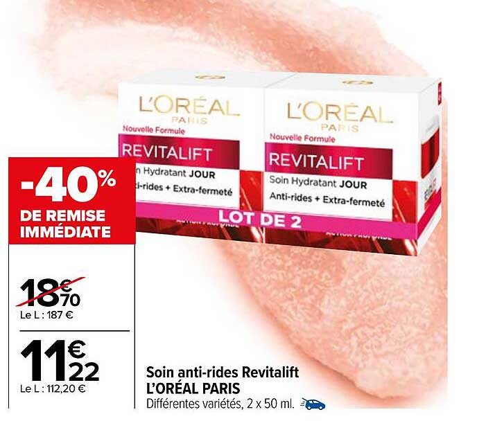 soin anti-rides revitalift l'oréal paris