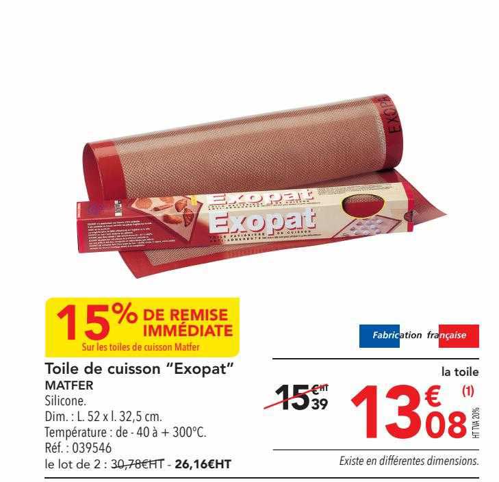 Toile De Cuisson "exopat" Matfer
