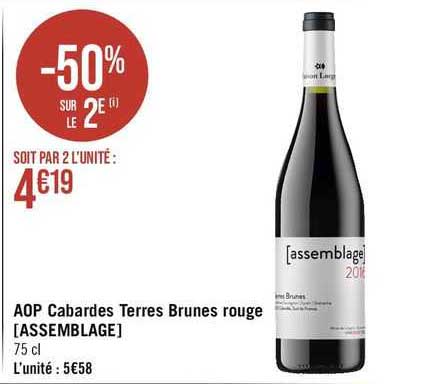 aop cabardes terres brunes rouge [assemblage]