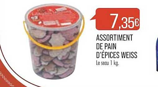 assortiment de pan d'épices weiss