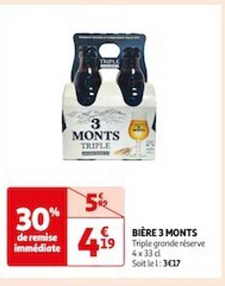 bière 3 monts
