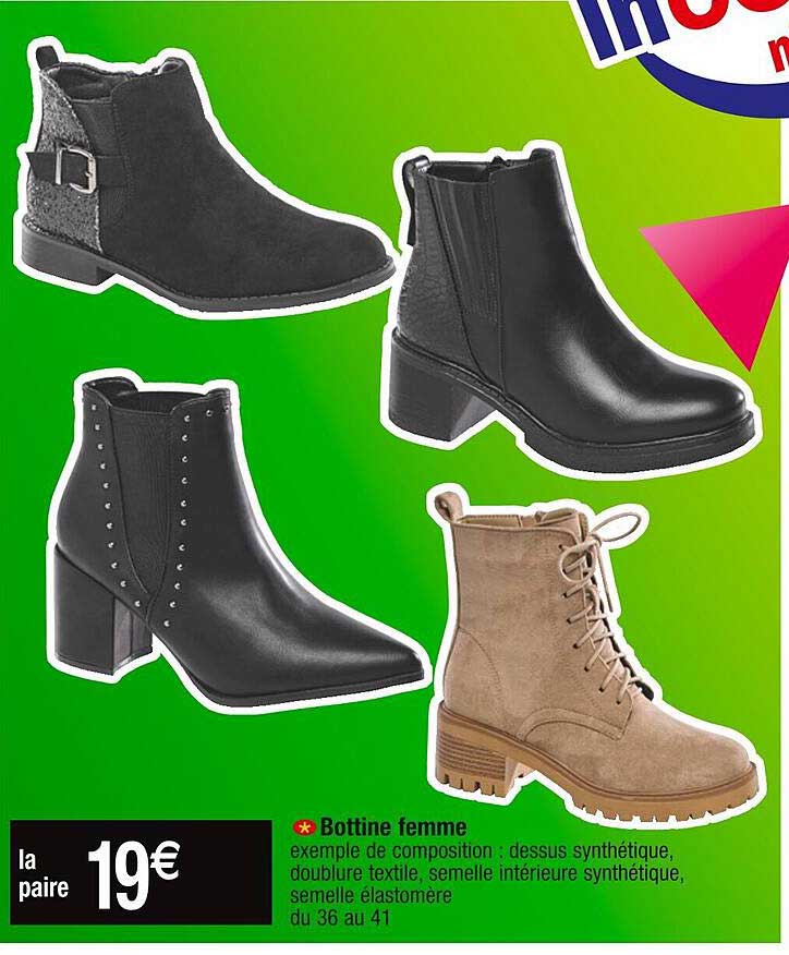 bottine femme