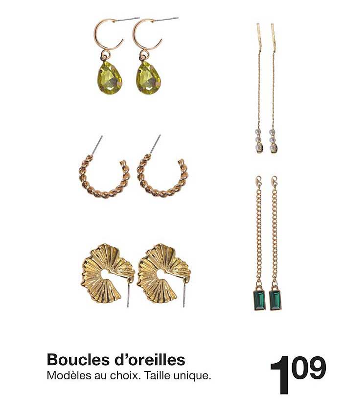 boucles d'oreilles