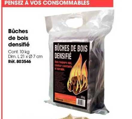 Bûche De Bois Densifié