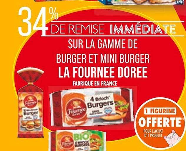 burger et mini burger la fournée dorée