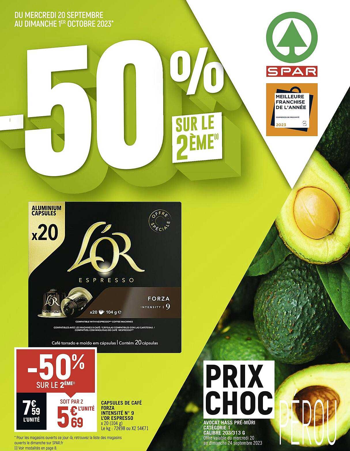 Capsules De Café Forza Intensité N° 9 L'or Espresso