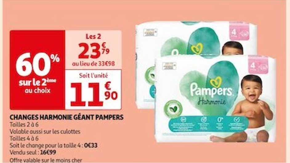 Changes Harmonie Géant Pampers
