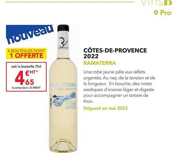 côtes-de-provence 2022 ramaterra