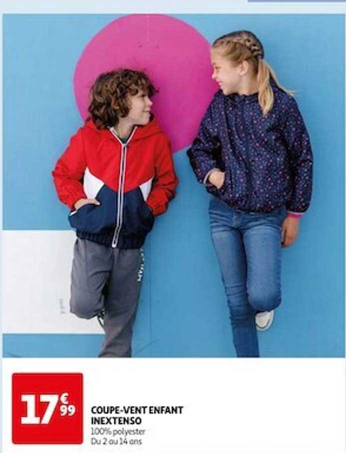 coupe-vent enfant inextenso