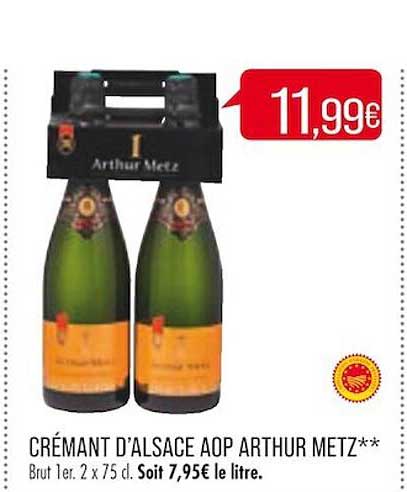 Crémant D'alsace Aop Arthur Metz