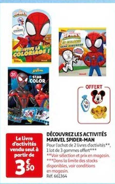 découvrez les activités marvel spider-man