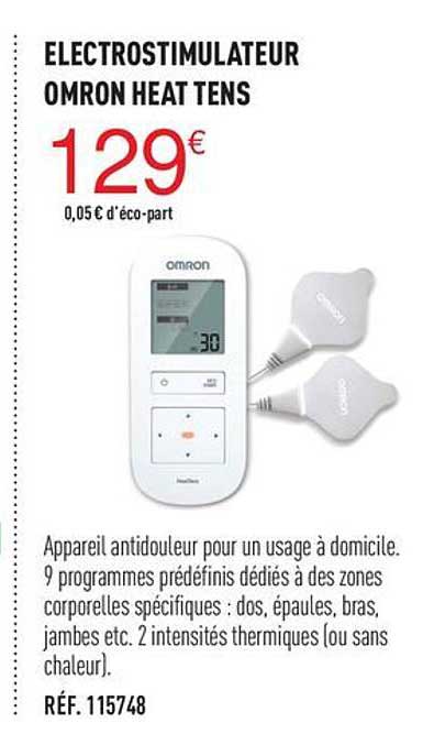 electrostimulateur omron heat tens