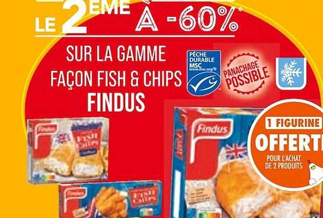 façon fish & chips findus