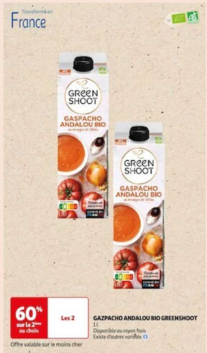 gazpacho andalou bio greenshoot