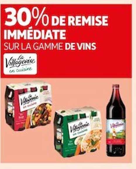 la gamme de vins la villageoise en cuisine