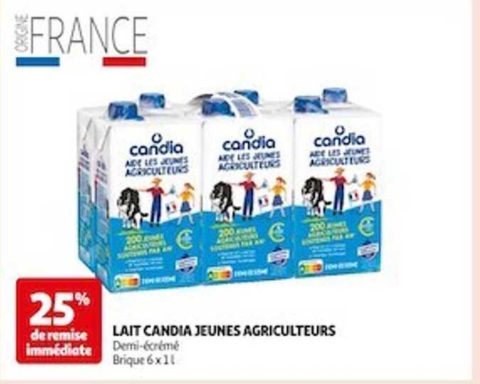 lait candia jeunes agriculteurs