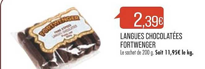 langues chocolatées fortwenger