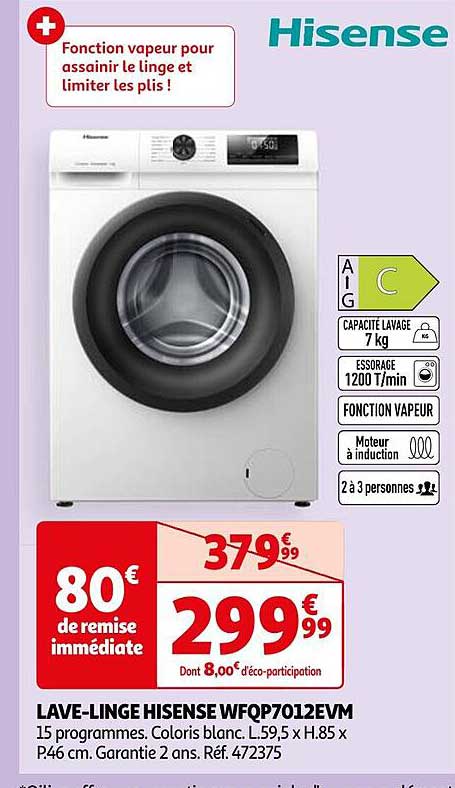 lave-linge hisense wfqp7012evm