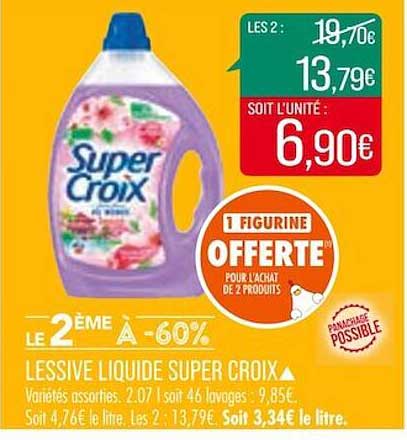 Lessive Liquide Super Croix