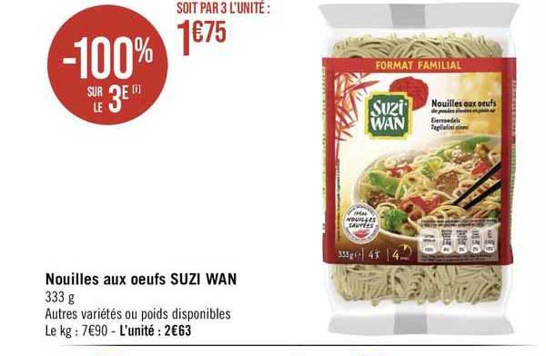 nouilles aux oeufs suzi wan