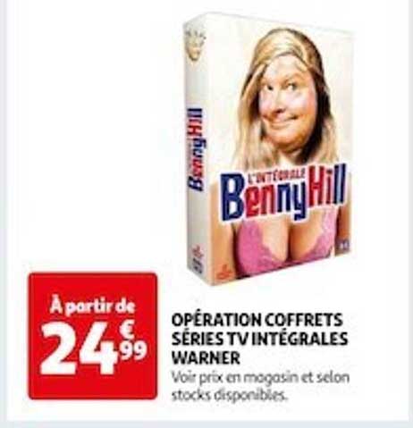 opération coffrets séries tv intégrales warner