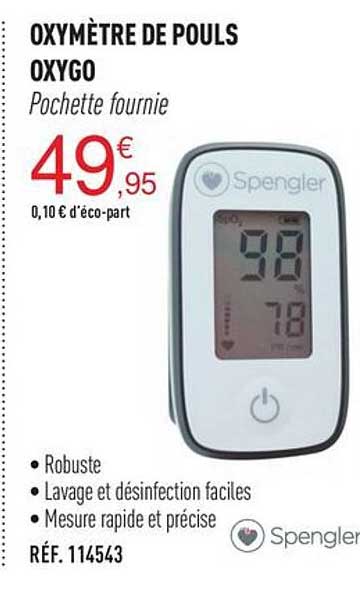 oxymètre de pouls oxygo