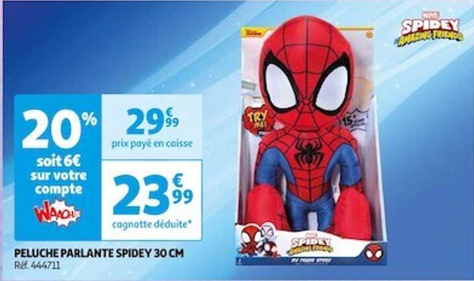peluche parlante spidey 30 cm
