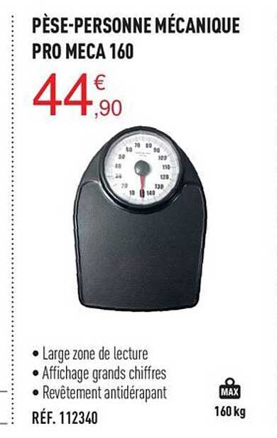 pèse-personne mécanique pro meca 160