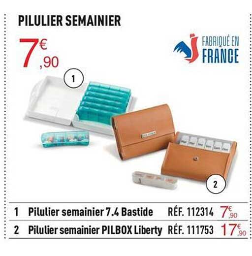 pilulier semainier