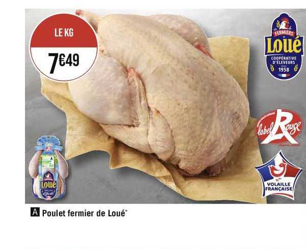 Poulet Fermier De Loué