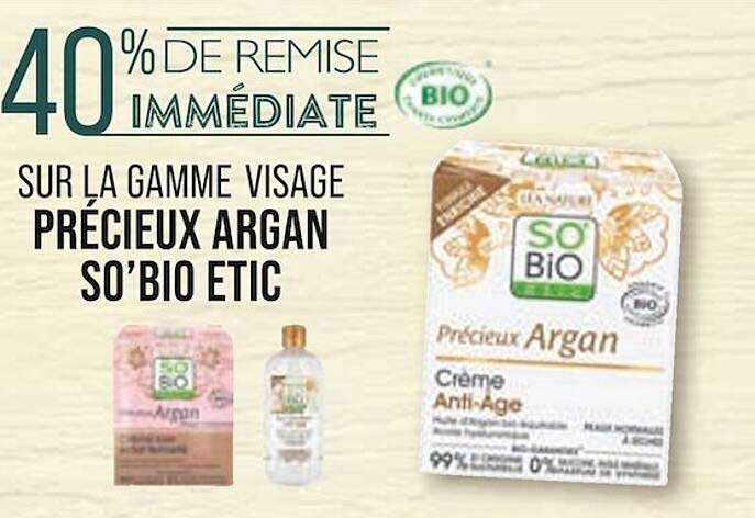 Précieux Argan So'bio Etic