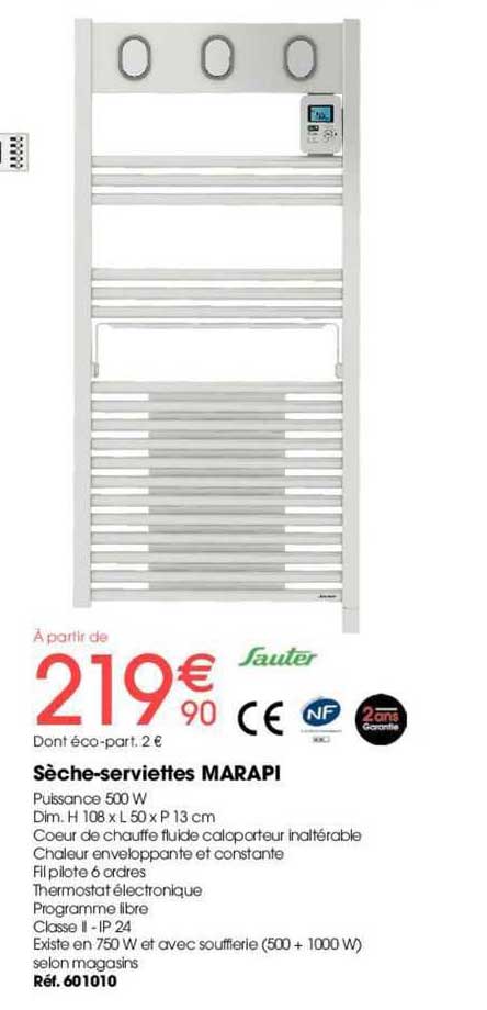 sèche-serviettes marapi