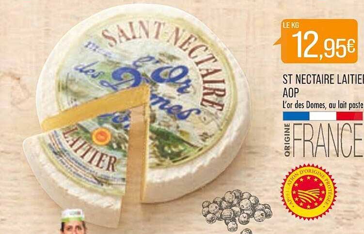 St Nectaire Laitier Aop
