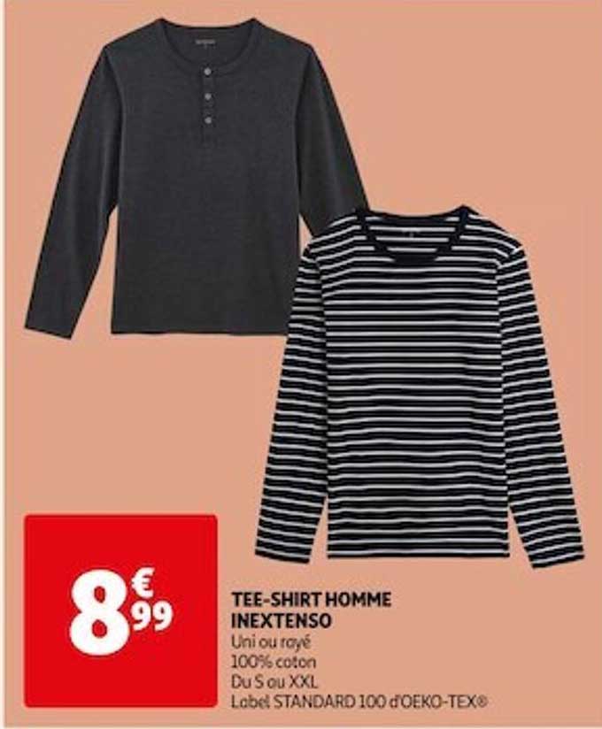 tee-shirt homme inextenso