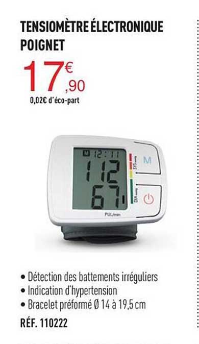 Tensiomètre électronique Poignet
