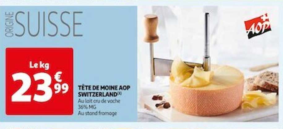 tête de moine aop switzerland