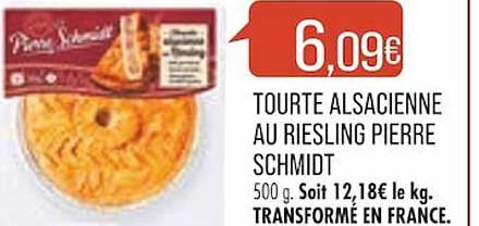 tourte alsacienne au riesling pierre schmidt