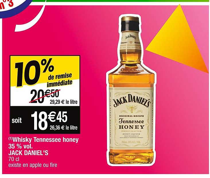 Whisky Tennessee Honey 35% Vol Jack Daniel's