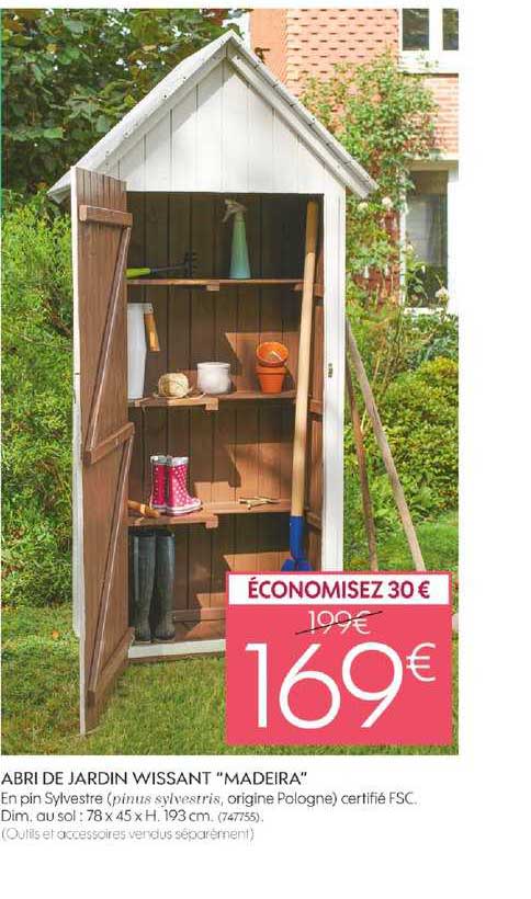 Abri De Jardin Wissant Madeira