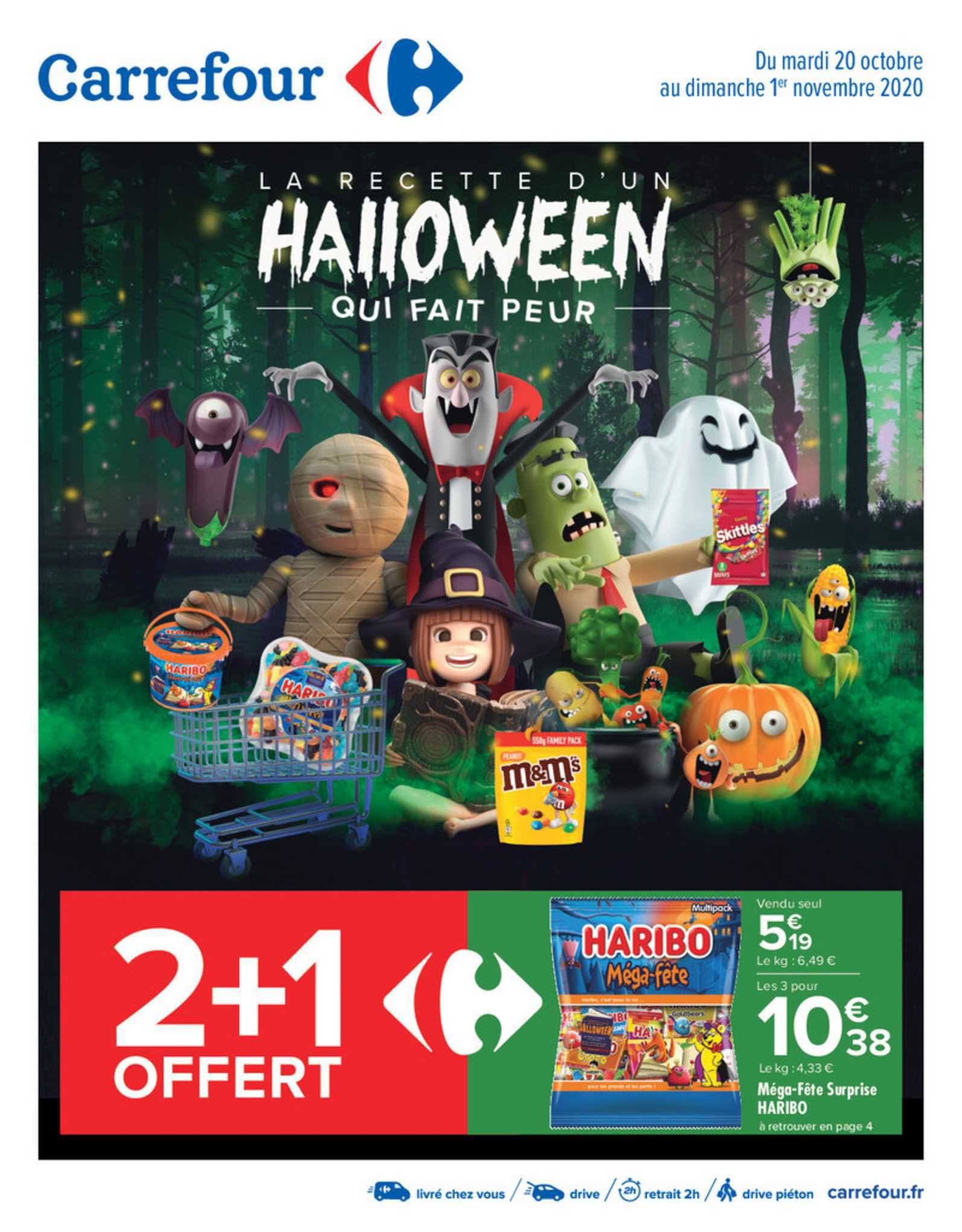 méga fête suprise haribo 2+1 offert