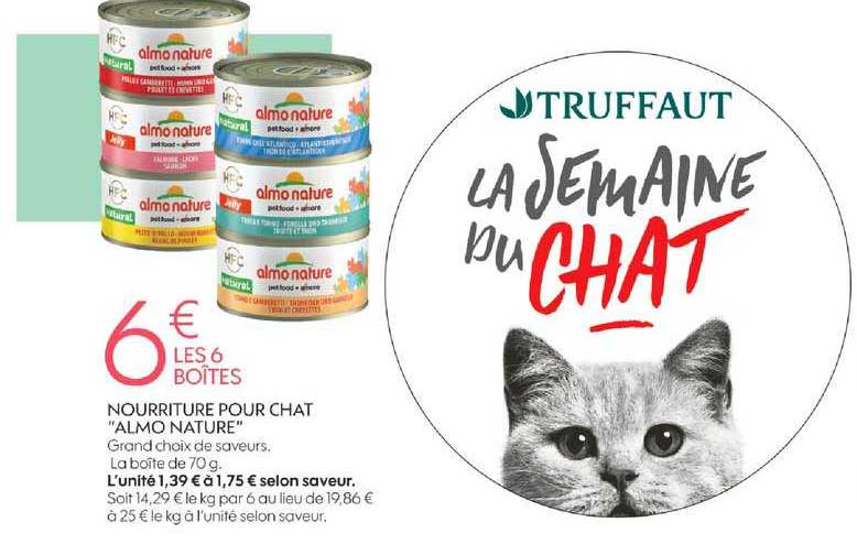 nourriture pour chat almo nature