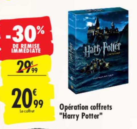 opération coffrets "harry potter" -30% de remise immédiate