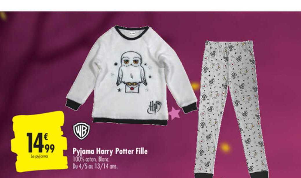pyjama harry potter fille