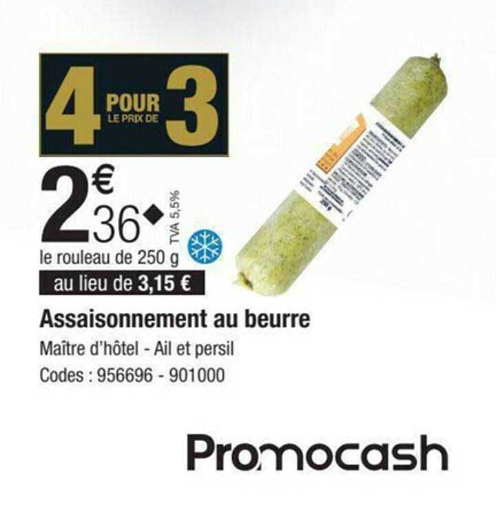 assaisonnement au beurre