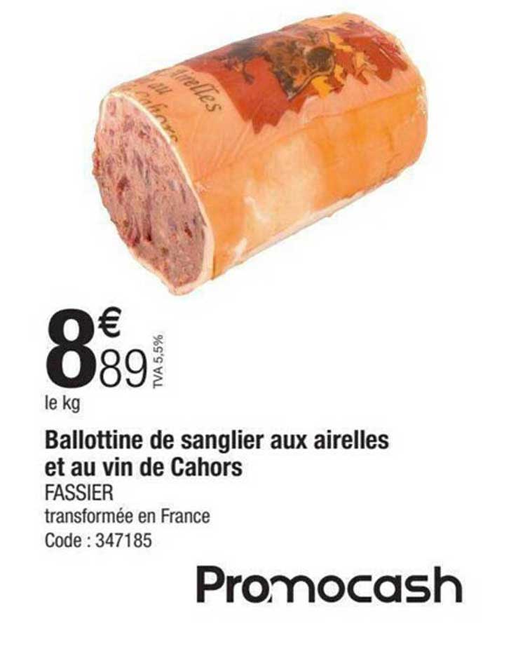 ballottine de sanglier aux airelles et au vin de cahors fassier