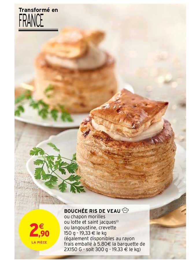 bouchée ris de veau