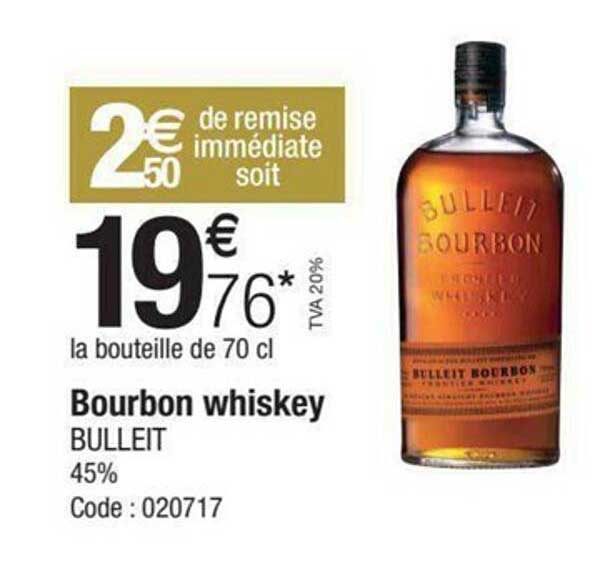 bourbon whiskey bulleit