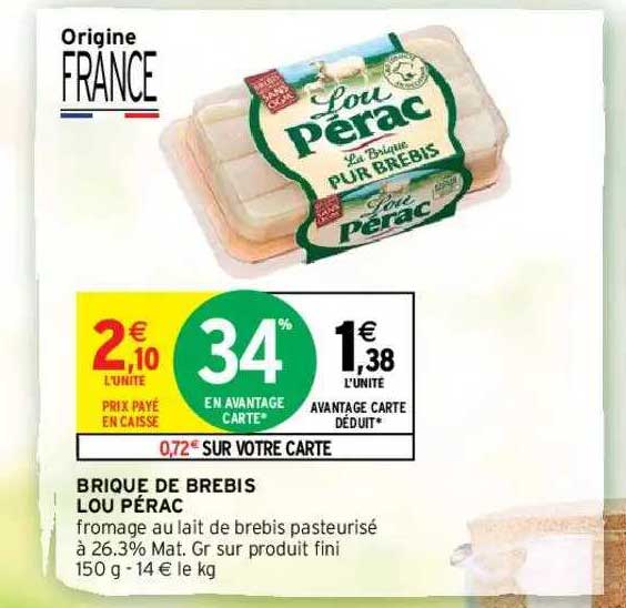 brique de brebis lou pérac