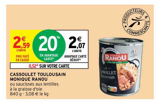cassoulet toulousain monique ranou