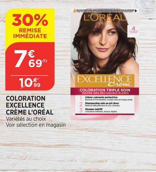 Coloration Excellence Crème L'oréal